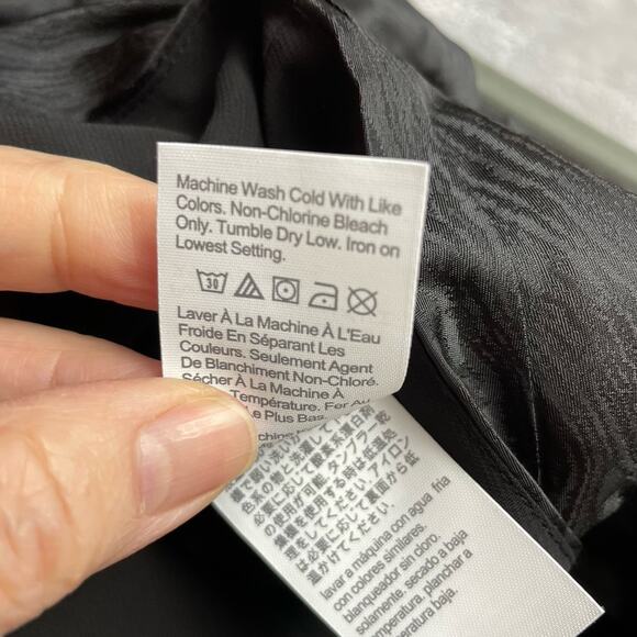 J Crew Off Shoulder Crop Top Womens 18 Black Ren Faire Octoberfest Festival NWT - Picture 7 of 11